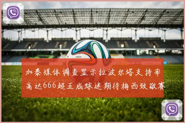 加泰媒体调查显示拉波尔塔支持率高达666超五成球迷期待梅西致敬赛